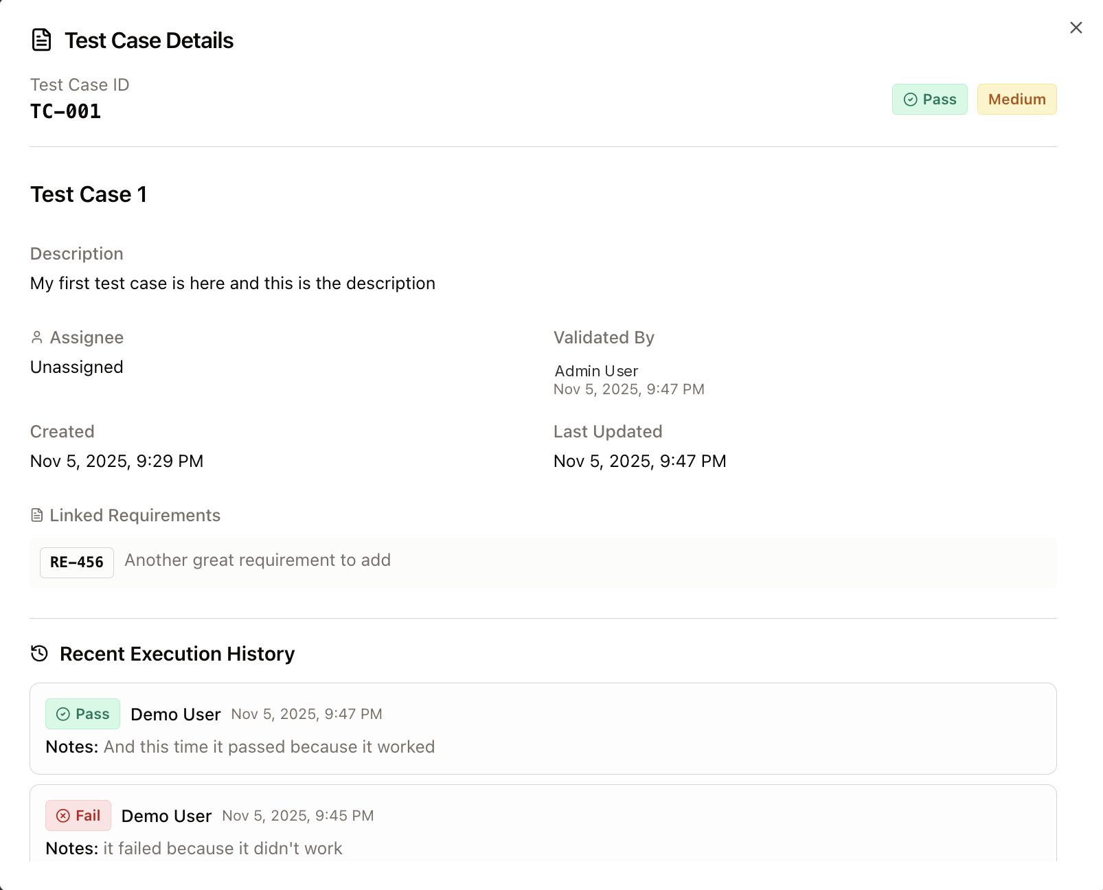 One-Click Test Execution from Your Test Cases